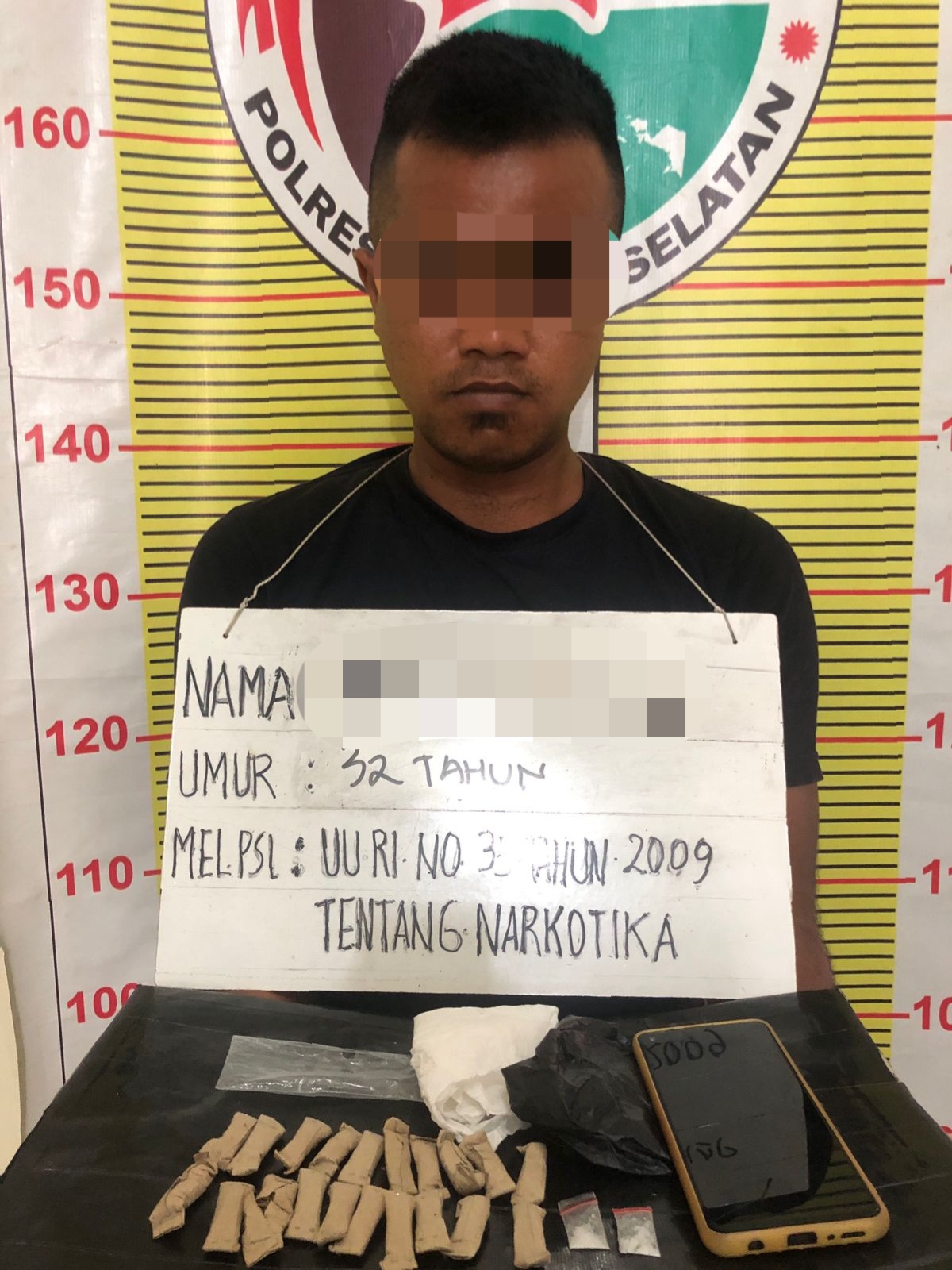 Sat Resnarkoba Polres Tapsel komit tumpas narkoba dengan tangkap pemilik ganja dan sabu