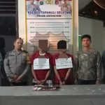 Usai gerebek Lapak narkoba Polsek Batang Toru amankan 2 pria