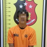 Polsubsektor Simangambat tangkap petani saat sedang cari pembeli sabu di pinggir Sungai