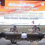 Evaluasi Polda Sumut Supervisi di Polres Tapsel