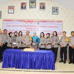 Kapolres Padangsidimpuan Polwan Kolaborasi Polki Pemilu