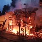 Rumah di Padangsidimpuan Terbakar