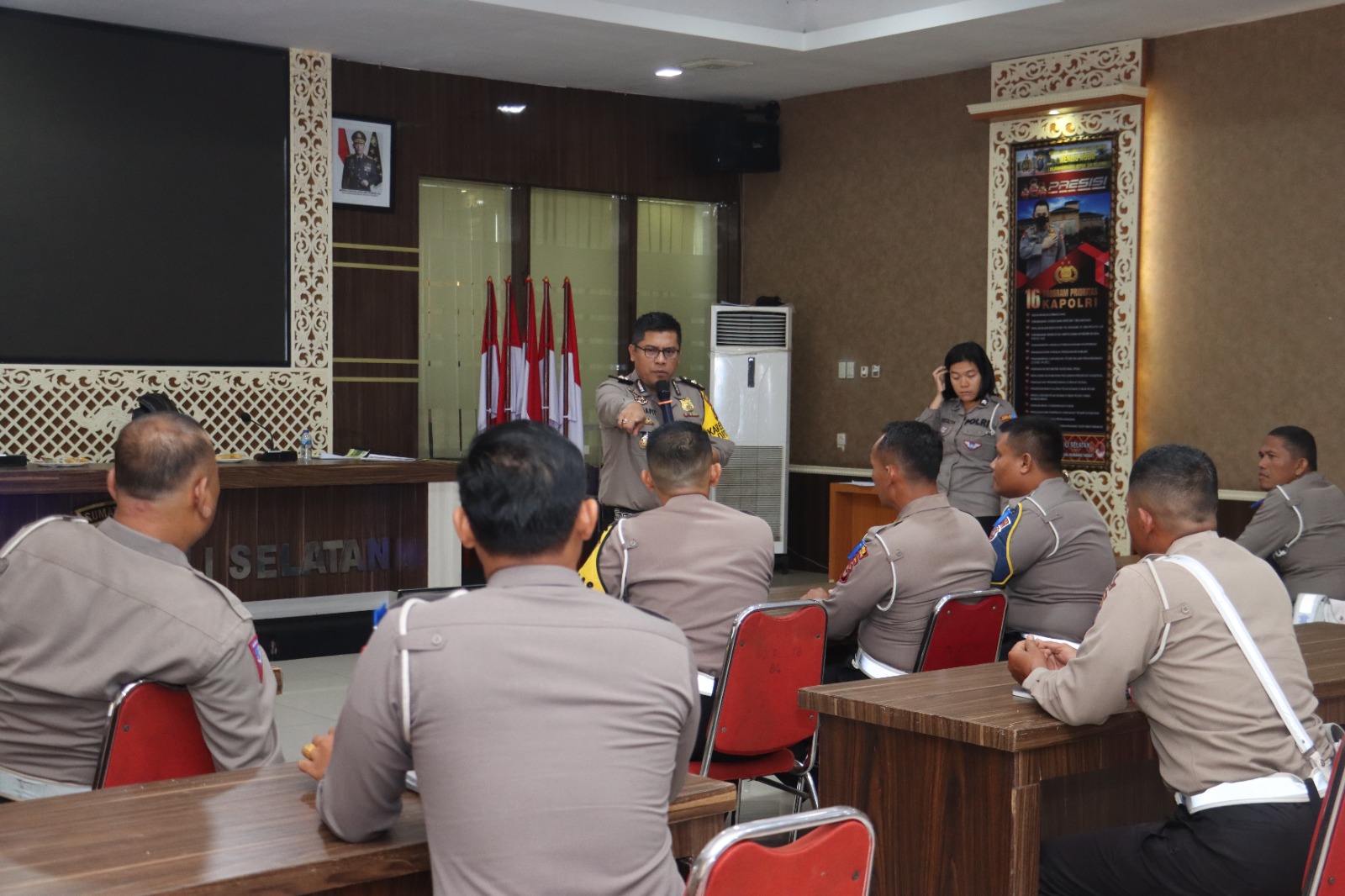 Kapolres Tapsel Latihan Pra Operasi Zebra 2023
