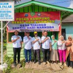 Emak-emak Desa Sialogo Terima Kasih ke Kapolres Tapsel