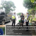 Polsek Padang Bolak Turun ke Jalan