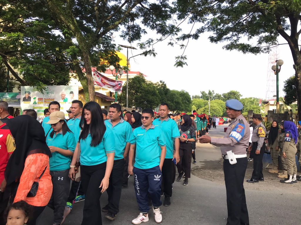 Peringatan Haornas ke-40 di Paluta, Kapolres Tapsel : Polri Siap Dukung Kemajuan Olahraga