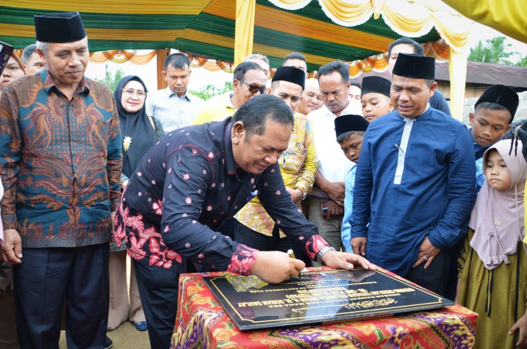 Resmikan Sekolah Yayasan HM Soman Daulay, Wali Kota : Semoga Sempurnakan Pendidikan Islam di Padangsidimpuan