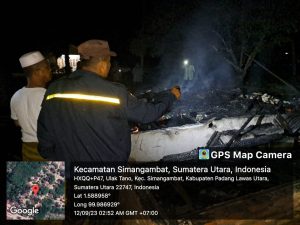 Kebakaran Maut di Rumah Panggung di Paluta Renggut Nyawa Nenek 96 Tahun