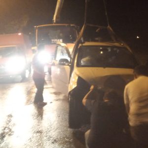 Diduga Melamun, Seorang Dokter Laka Tunggal di Pargarutan Tonga Tapsel