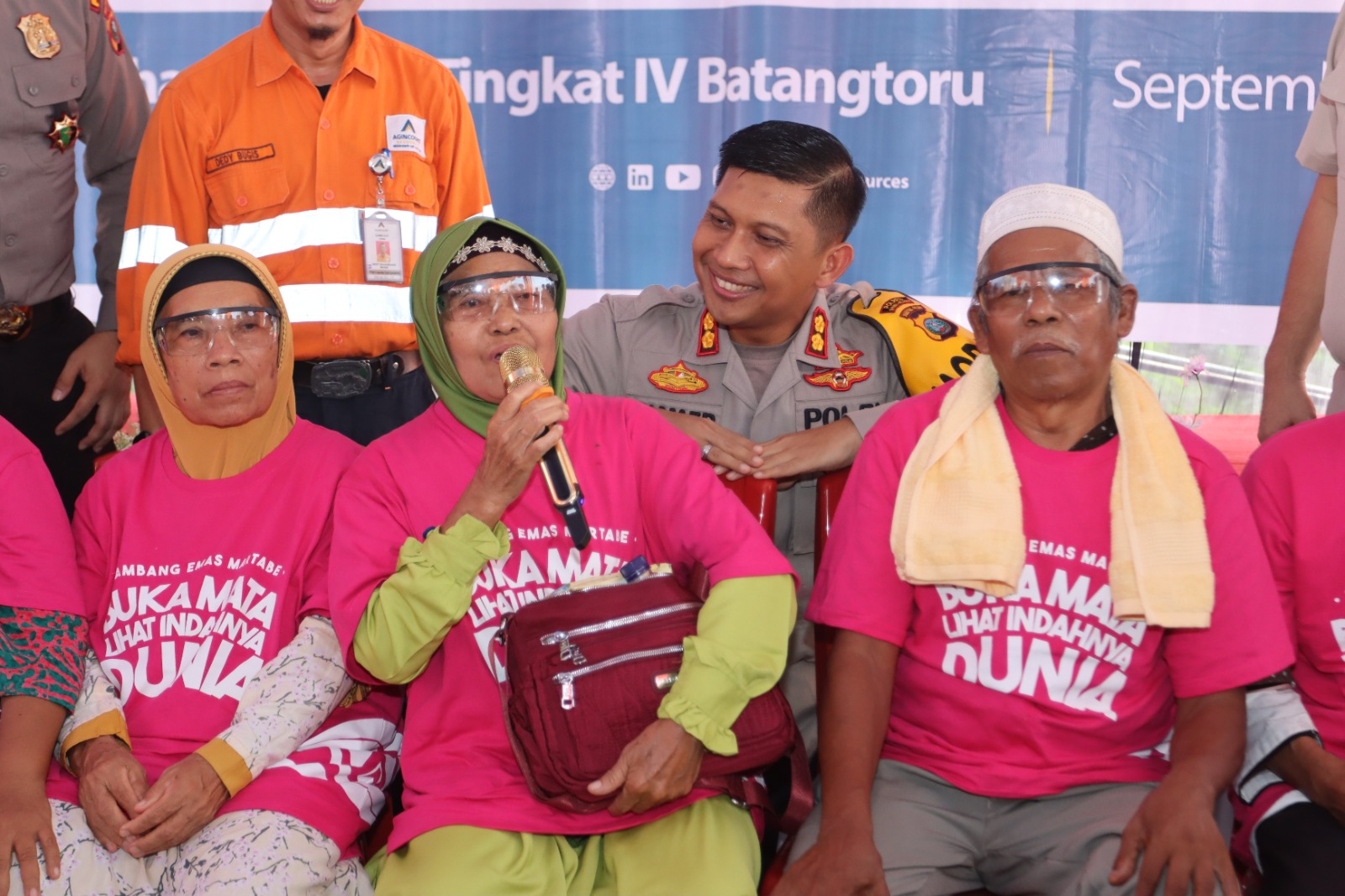 Operasi Katarak Gratis Bakti Kesehatan Polres Tapsel dan PT AR