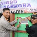 Kades Sialogo Apresiasi Kapolres Tapsel Kampung Bebas Narkoba