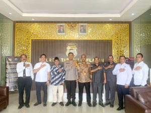 Jalin Sinergi antar Gakkumdu, Bawaslu Tapsel Audiensi ke Kapolres