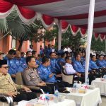 Kapolsek Padang Bolak, AKP Zulfikar, saat menghadiri deklarasi stop BABS