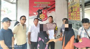 Kasus Pencemaran Nama Baik Berakhir Damai di Tangan Polsek Batang Toru   