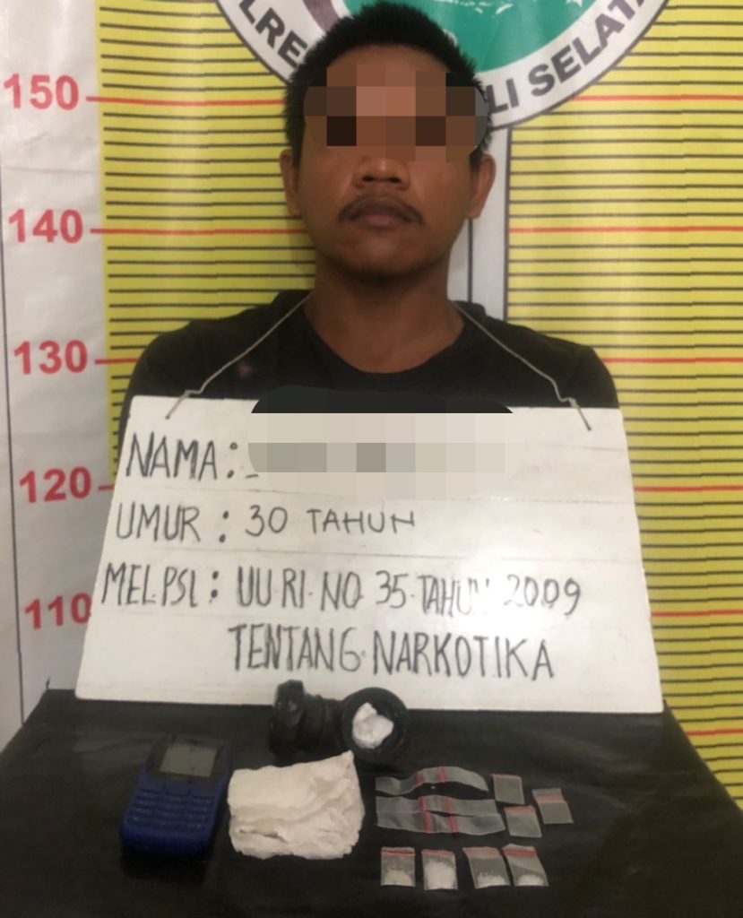 Belum Sempat Nikmati Hasil Jual Sabu, Pria Tak Tamat Sekolah Keburu Ditangkap Polres Tapsel