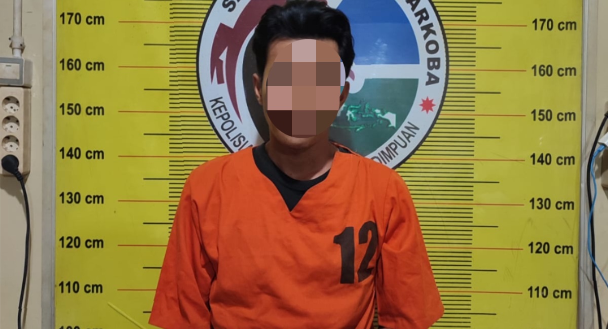 MFS usai tertangkap Tim Opsnal Sat Resnarkoba Polres Padangsidimpuan