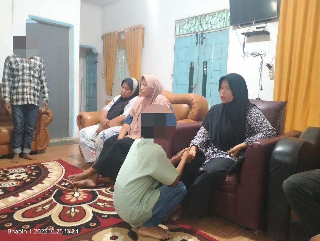 Restorative Justice, Polsek Batang Toru Damaikan Kasus Pencurian