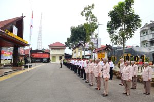 Polres Tapsel Gelar Upacara Hari Kesaktian Pancasila