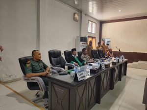 Polsek Padang Bolak Hadiri Pelantikan DPRD Paluta PAW