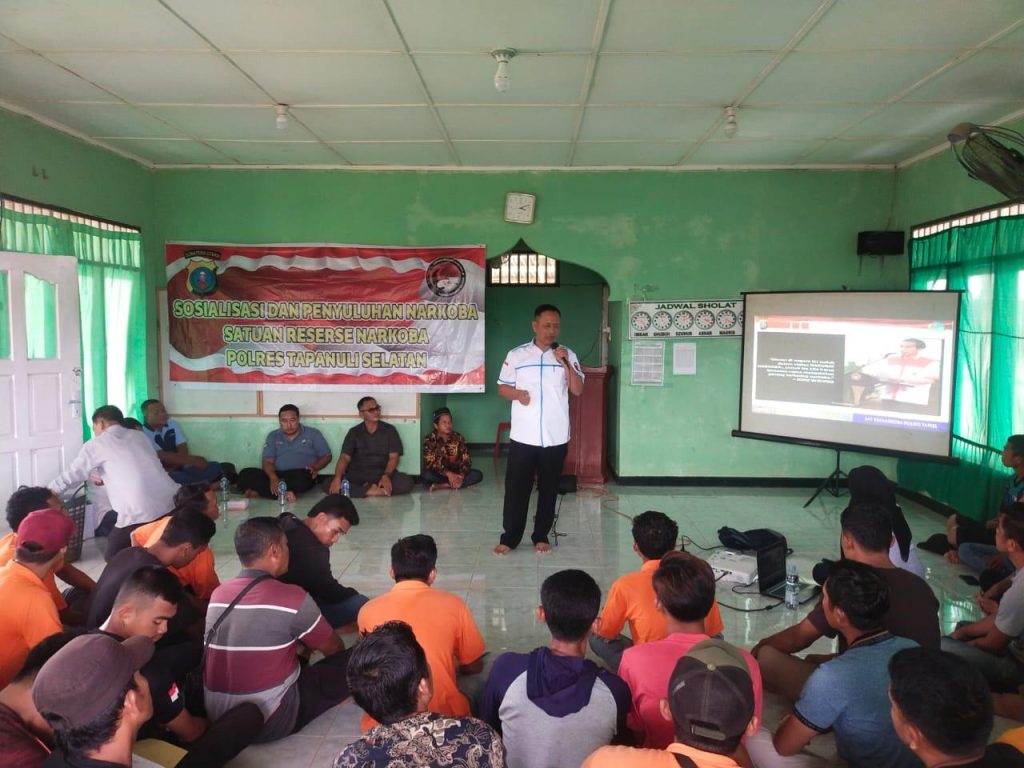 Serius Perangi Narkoba, Polres Tapsel Galang Kekuatan di Perusahaan, 16 Karyawan Negatif Narkotika