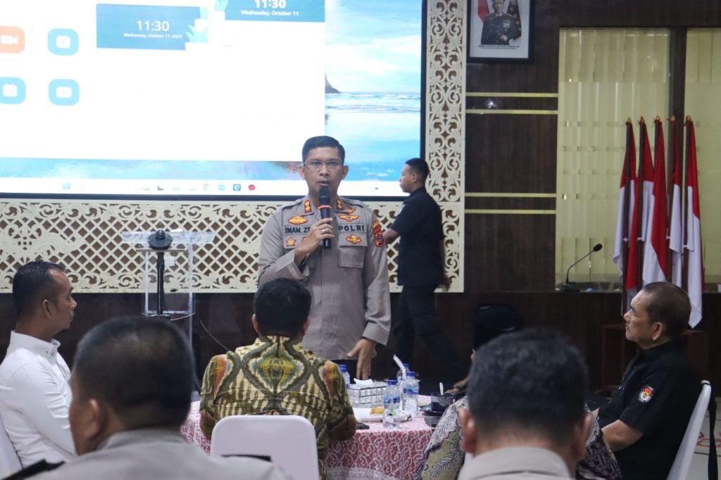 Dialog Publik Perkuat Pemilu Damai, Simak Pesan Kapolres Tapsel
