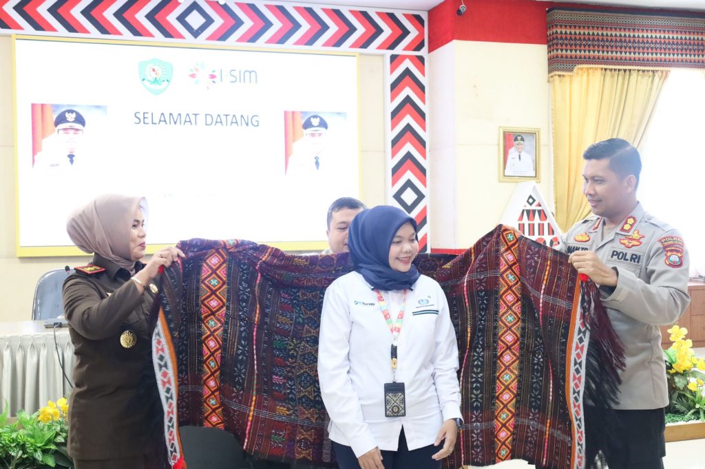 Kunjungan Tim Verifikasi I-SIM for Regencies 2023, Kapolres Tapsel : Moga Tingkatkan Pertanian Berkelanjutan