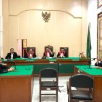 Majelis Hakim Pengadilan Tipikor di Medan membacakan vonis kasus korupsi proyek pembangunan RPS di SMK Negeri 2 Padangsidimpuan