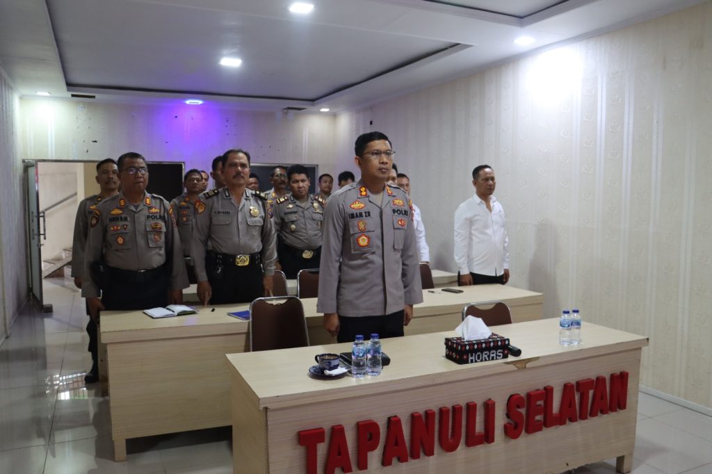 Ikuti Audit Kinerja Itwasda Polda Sumut, Kapolres Tapsel : Pedoman untuk Lebih Profesional