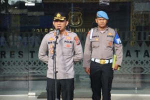 Kapolres Tapsel Minta Jajaran Persiapan Jelang Ops Mantap Brata