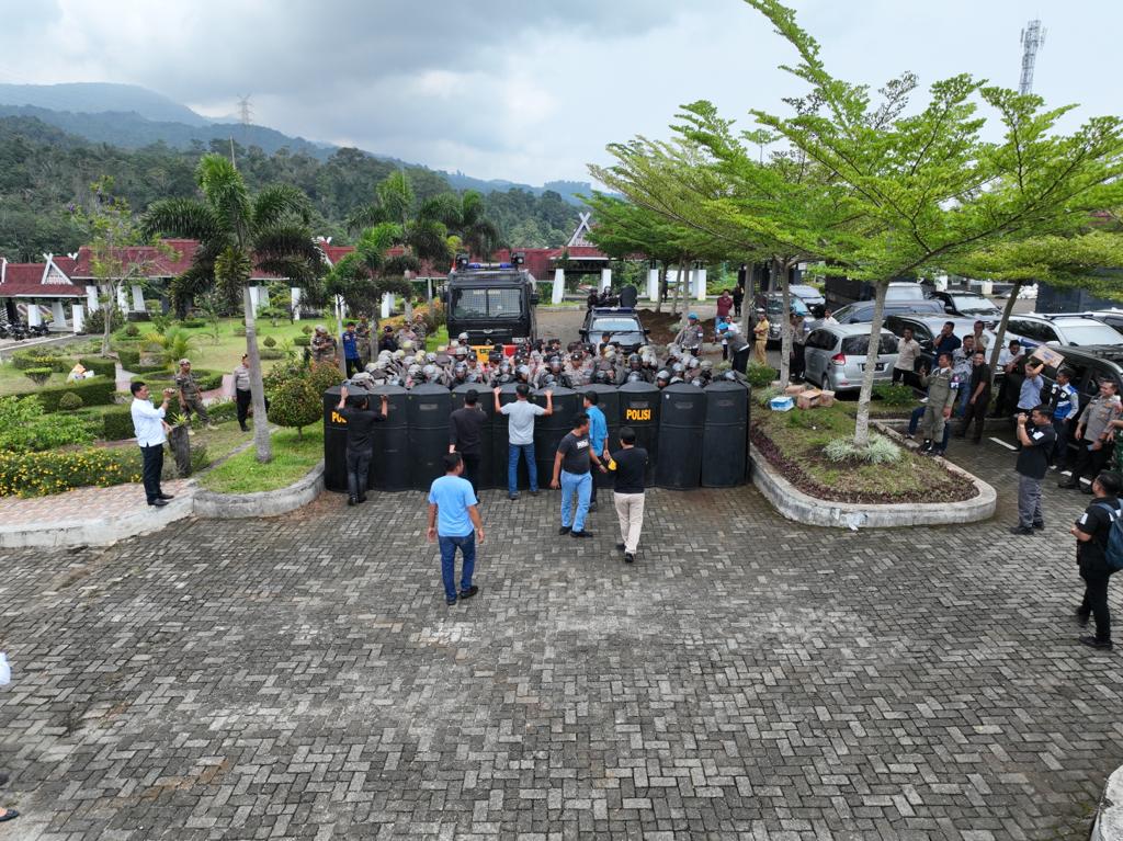 Simulasi Sispamkota Polres Tapsel