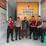 Tim Patroli Perintis Presisi Sat Samapta Polres Tapsel perketat pengamanan jelang Pemilu di Bawaslu