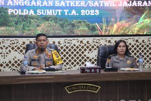 Polda Sumut Supervisi Pencapaian Kinerja Penyerapan Anggaran ke Polres Tapsel
