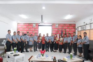 Pisah Sambut Pejabat di Lapas Tebing Tinggi Berlangsung Haru