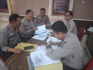 Ops Mantap Brata, Polres Tapsel Keluarkan Maklumat ke Personel, Mohon Disimak