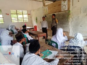 Polsek Padang Bolak Ajak Pelajar Perangi Narkoba