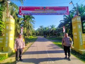 Polsek Padang Bolak Deklarasikan Desa Batang Pane II Bersih Narkoba