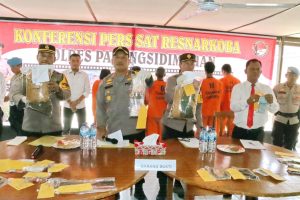10 Bulan, Polres Padangsidimpuan Ungkap 46 Kg Ganja, 3 Kg Sabu, dan 7 Butir Ekstasi