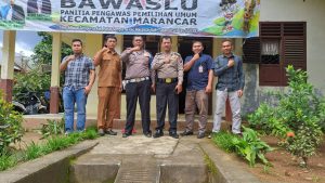 Ops Mantap Brata Toba, Polsek Batang Toru Ajak Panwascam Pegang Teguh Netralitas