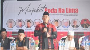 “Jon Sujani Pasaribu Wali Kota” Menggema Saat Marpokat Poda Na Lima di Padangsidimpuan