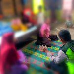 Petugas Sat Lantas Polres Tapsel jenguk korban kecelakaan di Batang Toru