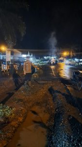 Batang Toru Dilanda Banjir Besar, Kapolsek : Tetap Waspada