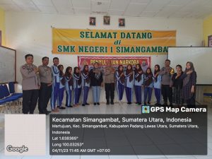 Polsubsektor Simangambat Cegah Narkoba Lewat Sekolah