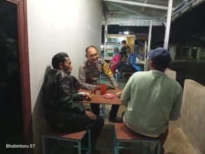 Sambil Ngobrol Santai, Polsek Batang Toru Selipkan Pesan Anti Narkoba