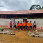 BPBD bersama Polres Tapsel tinjau banjir di Kelurahan Pardomuan, Kecamatan Angkola Selatan