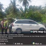 Personel Polres Tapsel saat razia perbatasan guna mempersempit ruang peredaran narkoba