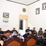 Kunjungan silaturahmi, Kajari Padangsidimpuan, Lambok MJ Sidabutar, disambut hangat Ketua Pengadilan Negeri Kota Padangsidimpuan, Faisal