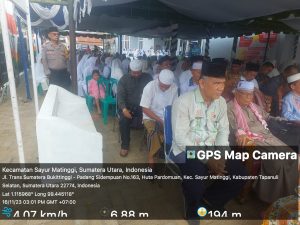 Polres Tapsel Setia untuk Hadir di Tengah Ratusan Jamaah Pengajian
