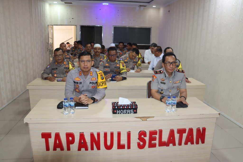 Ikuti Sosialisasi Awal Program Quick Wins Presisi, Ini Kata Kapolres Tapsel
