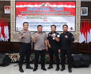Pesan Kompol JM Napitupulu ke Humas Polres Tapsel : Tetap Solid