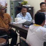 Armen Sanusi Harahap dan Eddi Arryanto Hasibuan, Fraksi Gerindra, saat rapat Banmus membahas R-APBD Tapsel TA 2024